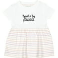 thumbnail image 3 of Inktastic Spoiled by Grandma Girls Baby Dress, 3 of 5