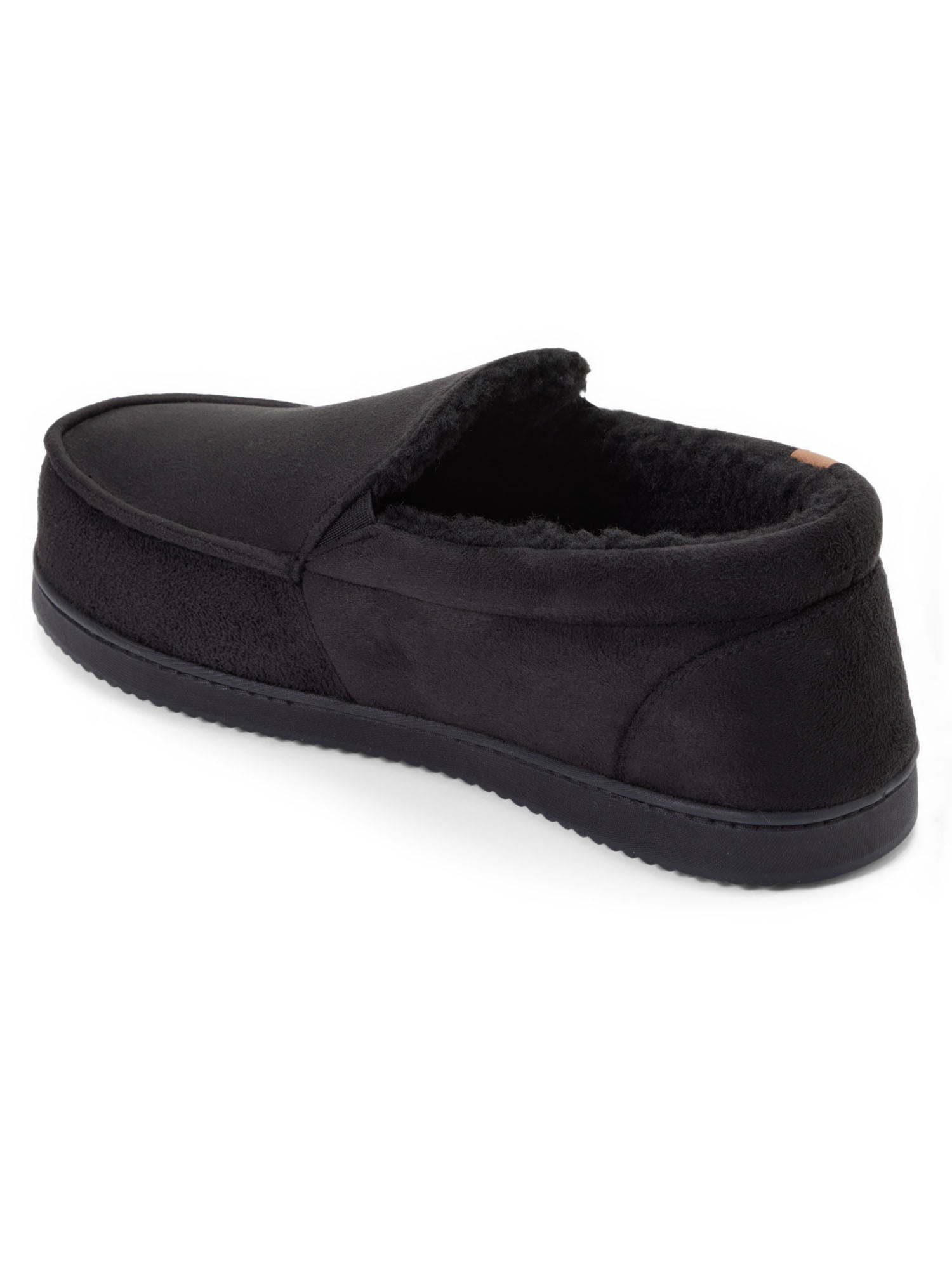 Dearfoams Cozy Comfort Cozy Men's Closed Back Slippers - Wide Width