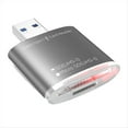 thumbnail image 1 of Adaptador de Lector USB y SD 2 en 1, Adaptador de Tarjeta SD TF A USB 3.0 Compatible con SDHC SDXC MMC UHS-I para Computadora, PC y Portátil, 1 of 5