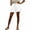 White, variant on DailyTrove Women's Sleeveless Romper Dress, Casual Playsuit with Shorts