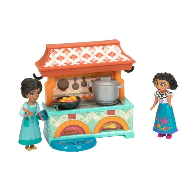 Disney Encanto Mirabel & Julieta Step & Stir Small Doll Kitchen Playset