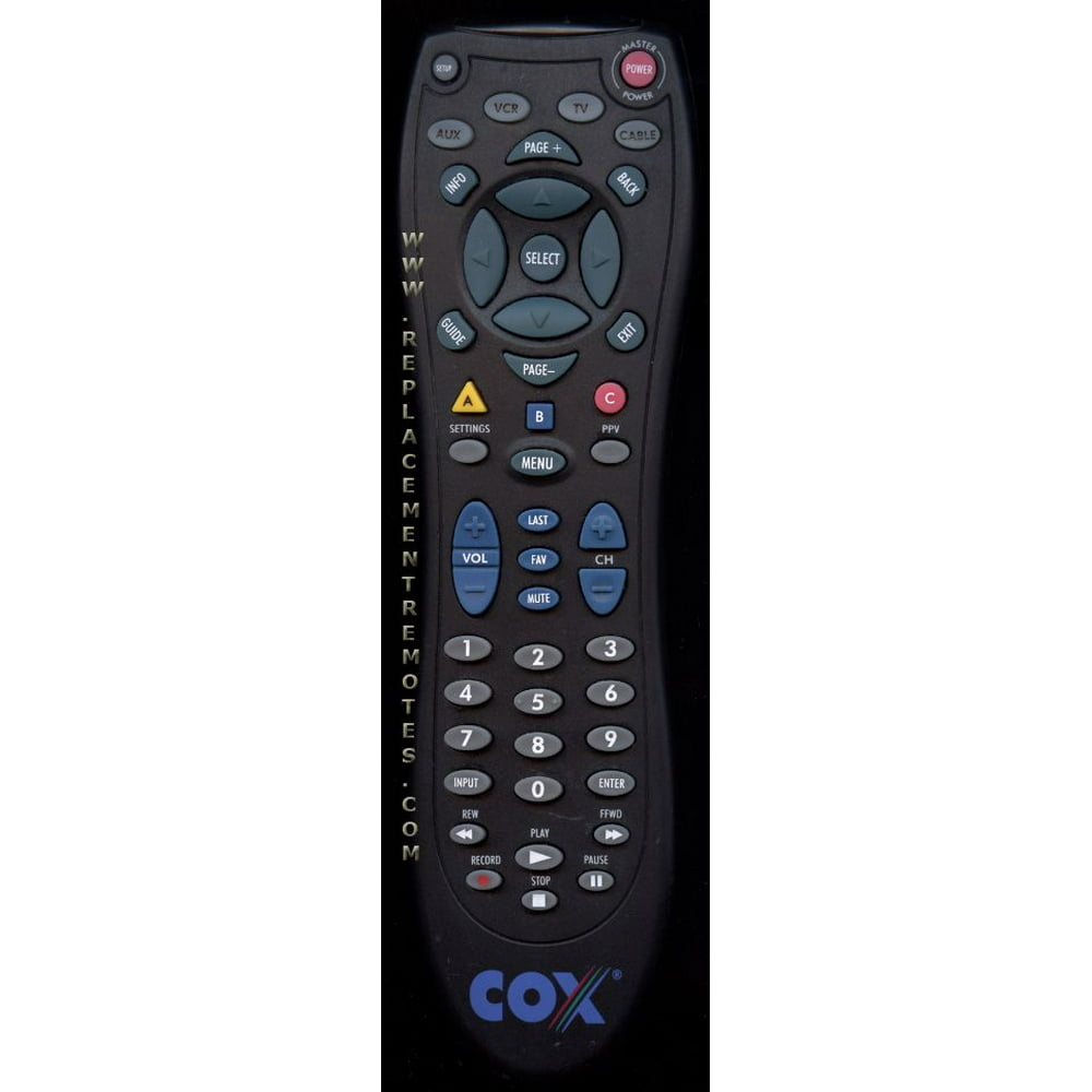 COX URC7810B00 (p/n 7810B00SA60441) Cable Box Remote Control