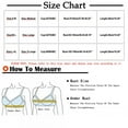 thumbnail image 6 of Danhjin Lace Bralettes for Women Bralette Padded Lace Bandeau Bra, 6 of 6