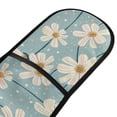 thumbnail image 2 of Dailycode Double Sided Oven Mitt with Loop Heat Resistant Kitchen Long Potholders 7" x 35" Daisy Chrysanthemum Flower, 2 of 6