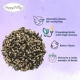 thumbnail image 4 of Happy Wing No Grow 13oz Prefilled Finch Blend Sock Feeder (Nyjer Seed & Sunflower Kernel Mix) - New & Dry, 4 of 8