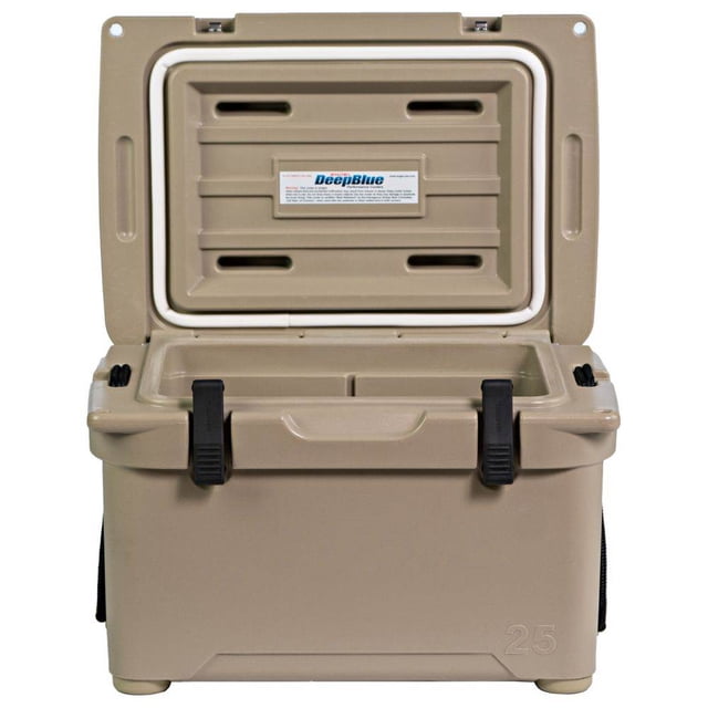 Engel 25 Haute Performance 5.28 Gal 24 Peut Roto Refroidisseur de Glaçons Moulé, Tan