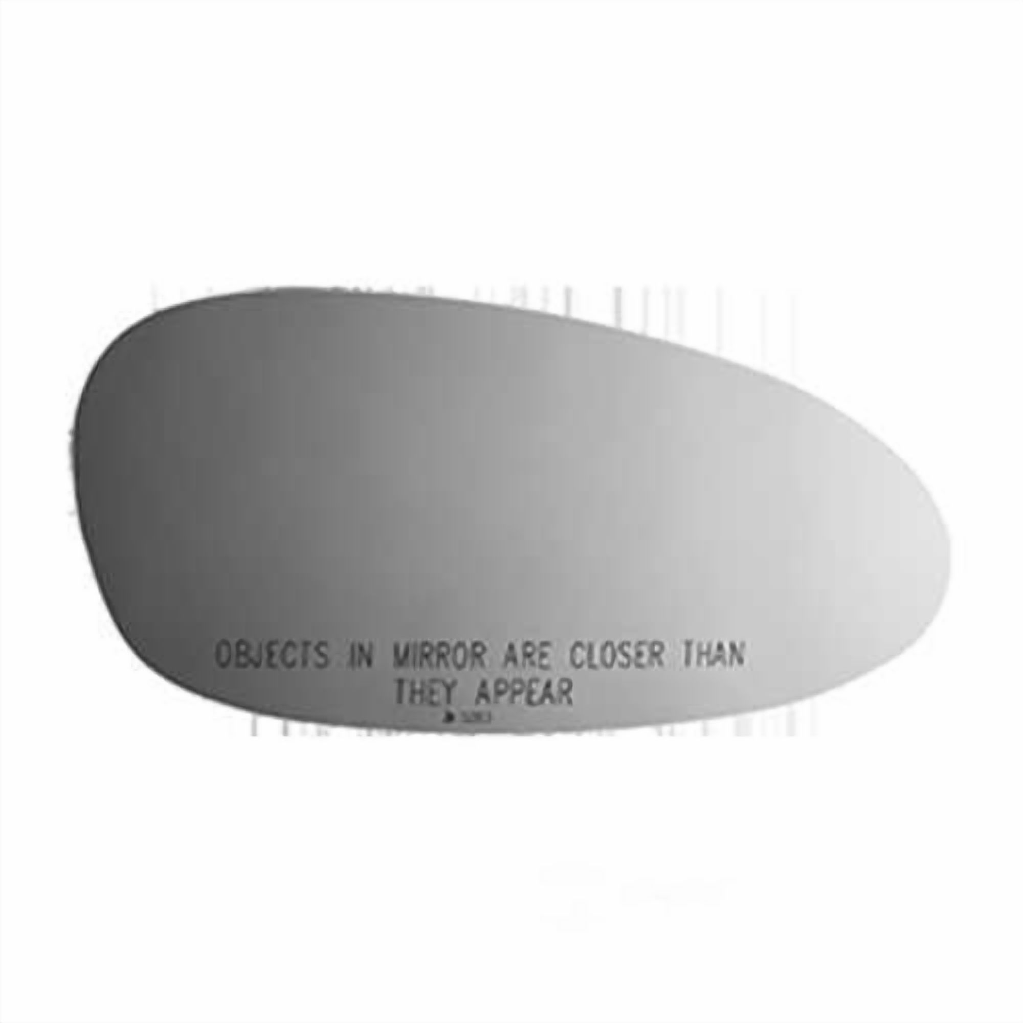 Burco Side View Mirror Replacement Glass - Clear Glass - 5283