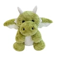 thumbnail image 2 of Muñeco de peluche de dragón volador de dibujos animados suave, juguete de peluche de dragón para niños Verde, 2 of 9