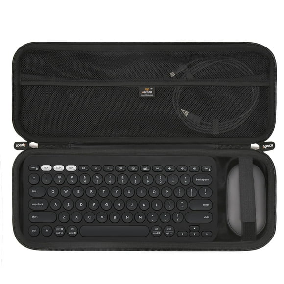 Funda para Teclado Aproca Compatible con Logitech Pebble 2 Combo