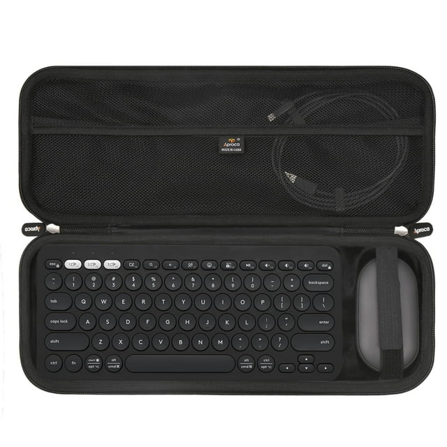 Funda para Teclado Aproca Compatible con Logitech Pebble 2 Combo
