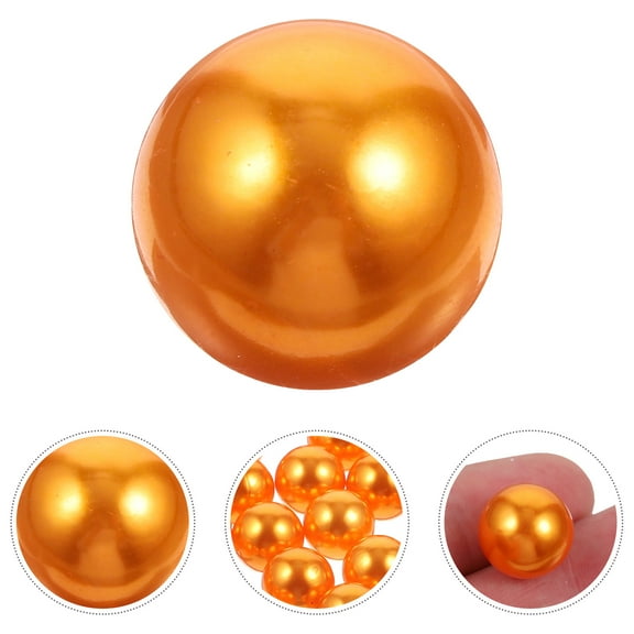 WHAMVOX Golden ABS Pearl Vase Fillers for Decoration Elegant Wedding Anniversary Party Crafts