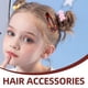 thumbnail image 3 of 4 piezas de pinzas de pelo de carey retro gotitas de agua Barrettes de clip Pasadores de pelo para damas mujeres niñas (ámbar), 3 of 4