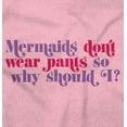 thumbnail image 2 of Mermaids Don't Wear Pants Funny Beach Hoodie Sweatshirt Women Brisco Brands 3X, 2 of 6