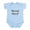 Sky Blue, variant on CafePress - Merlin Infant Bodysuit - Baby Light Bodysuit, Size Newborn - 24 Months