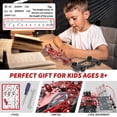 thumbnail image 4 of Kit de construcción Lucky Doug, modelo de coche STEM, 8-12 años, 4 of 9