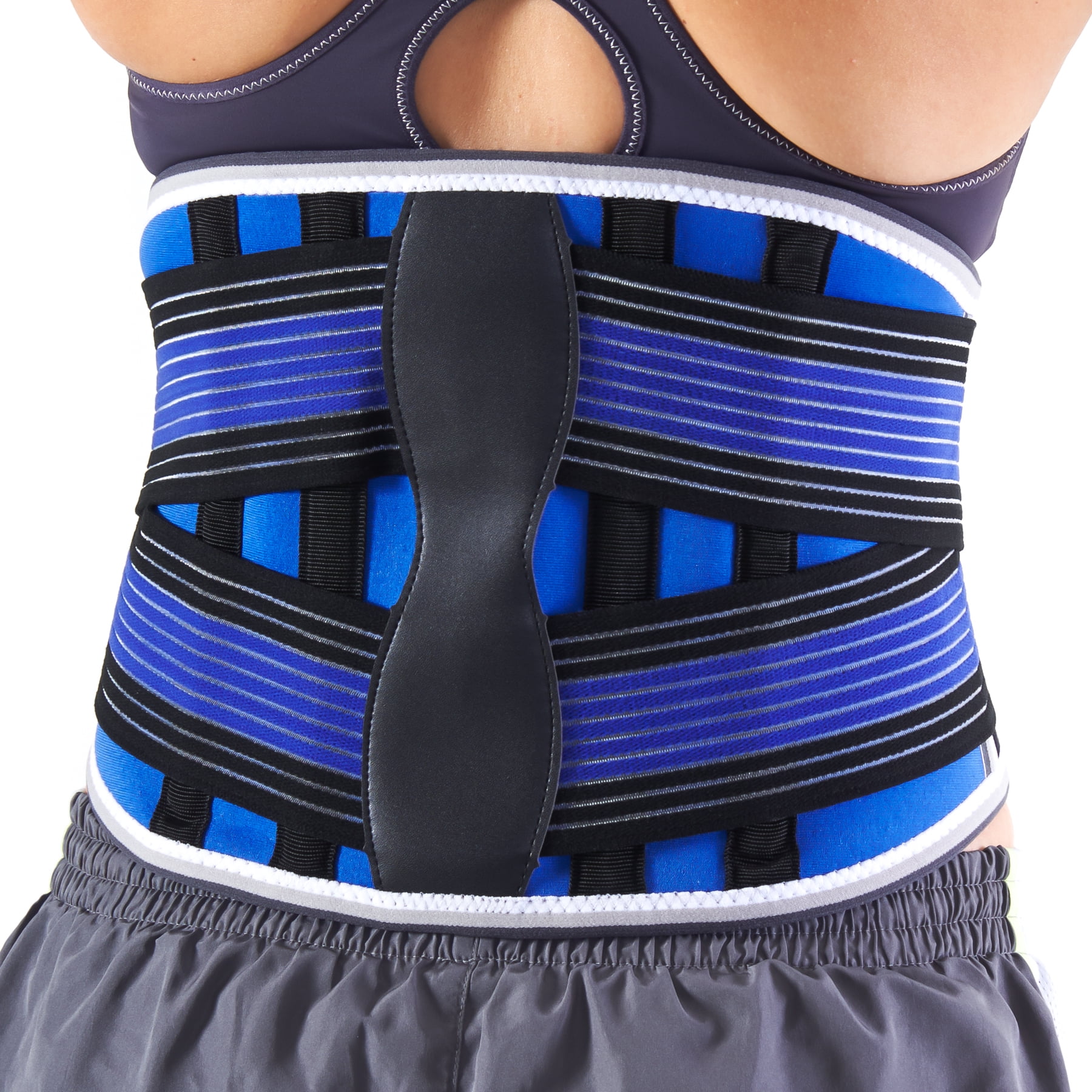 Design and fashion enthusiasm Lumbar Support Belt Lumbosacral Back Brace –  Ergonomic Design and Breathable Material - Xs/S Black, backpain support