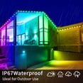 thumbnail image 4 of Cadena de luces Yocrostar 91m RGB IP67 impermeable para exteriores, 4 of 7