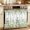 Sage Green White, variant on Cute Cartoon Dinosaur Oven Skirt Curtain 27"Wx20"L, Waterproof Ruffled Stove Cover Skirt with 8 Ribbon Ties, Green Blue Purple Animals Decorative Oven Door Curtain for Kitchen Dishwasher Cabinet