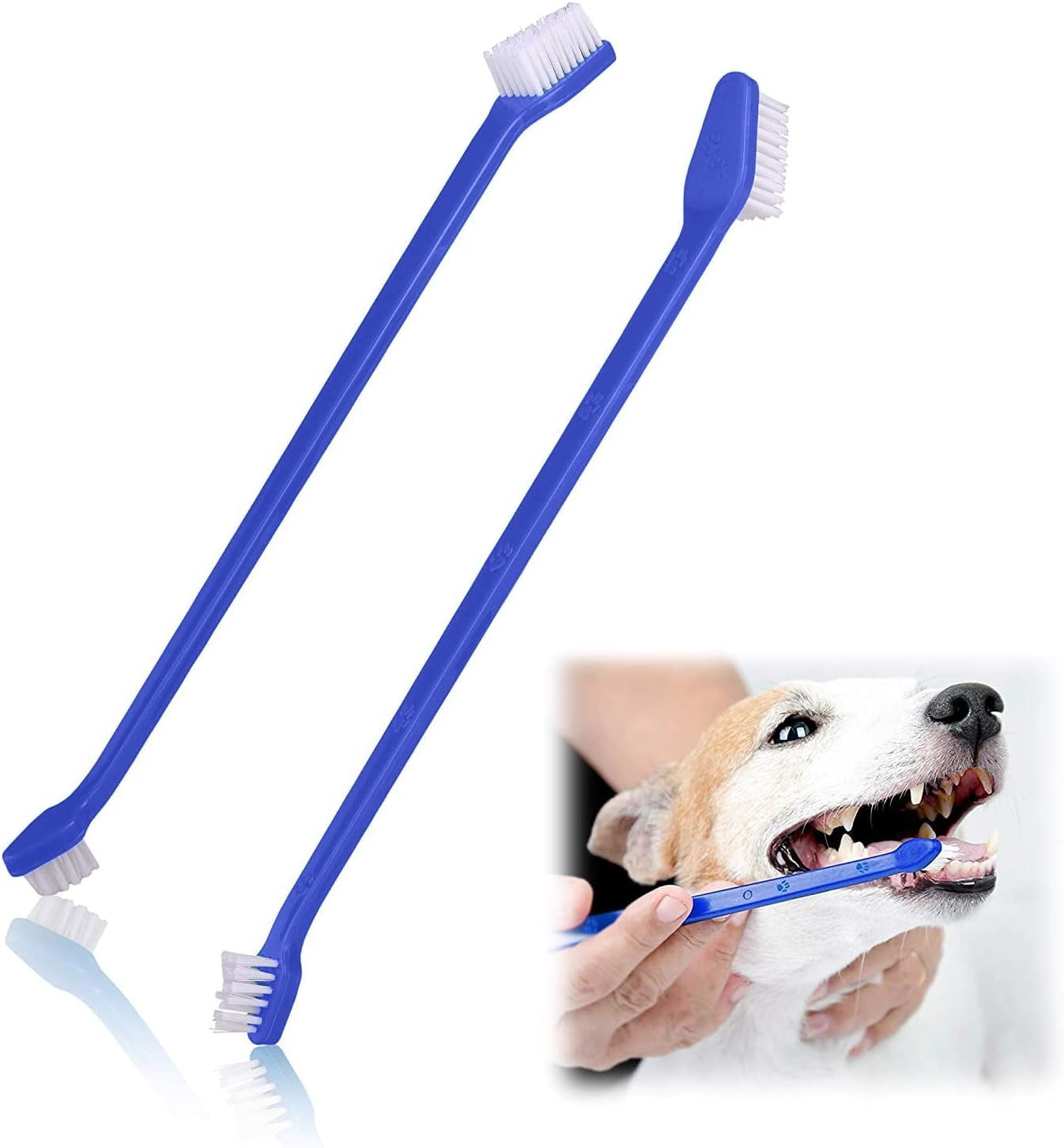 Dog Toothbrush Set - 2 Pieces