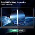 thumbnail image 2 of Acer Portable Monitor Acer PM161Q Abmiuuzx 15.6 Full HD 1920 x 1080 IPS Ultra Slim Design Premium Cover I External Monitor for Laptop PC Mac I 2 x USB 3.1 Type-C Ports, 1 x Mini HDMI, 1 x Micro USB, 2 of 5