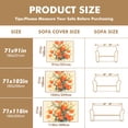 thumbnail image 5 of Throw Sofa Cover Soft Washable Decorative Couch Covers for 3 Cushion with Tassels Furniture Protector for Pets and Kids 71x118in, 5 of 5