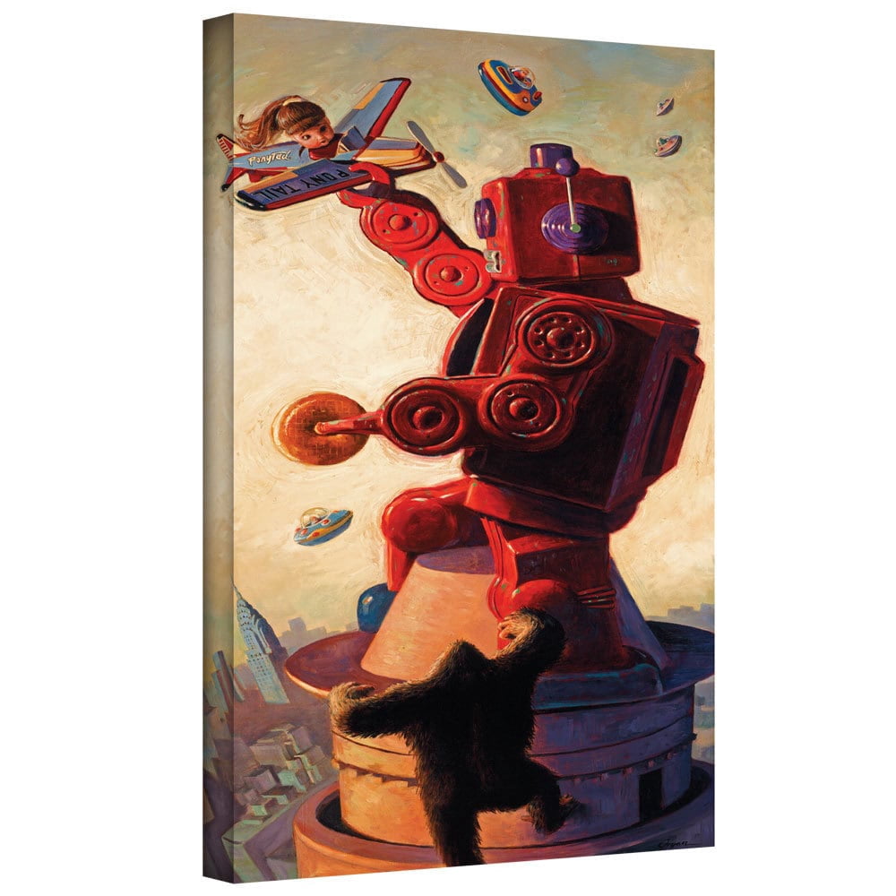 Eric Joyner "Robokong" Gallery-Wrapped Canvas Art