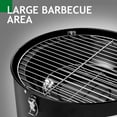 thumbnail image 6 of 3-IN-1 Multipurpose Grill, BBQ Grill & Smoker & Fire Pit for Outside, Portable Charcoal Smoker with Detachable 2 Layer, Stainless Steel Door, 6 of 9