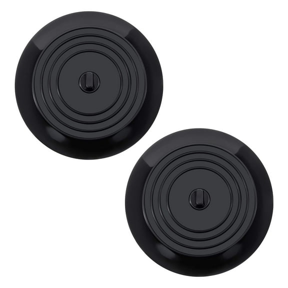 JeashCHAT Tub Stopper 2 Pack Bathtub Drain Stopper 6 inches Large Silicone Drain Plug Hair Stopper with Strong Suction, Flat Suction Cover for Kitchen Bathroom Laundry