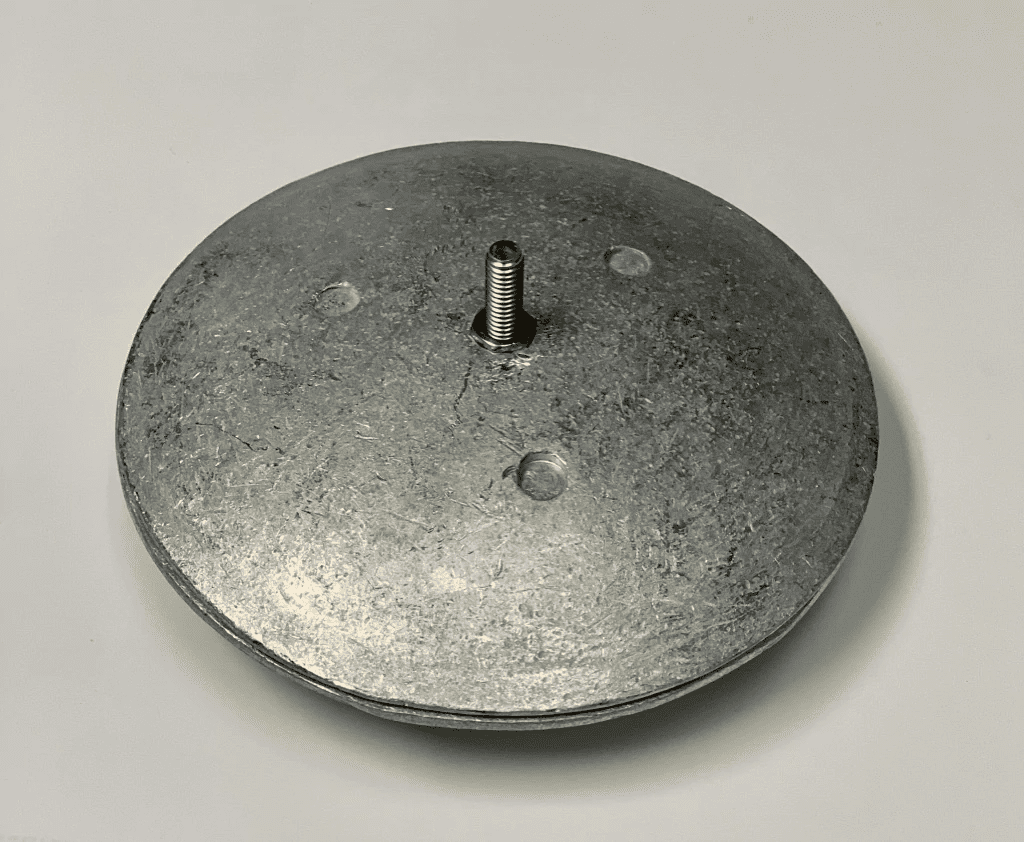 R7 Rudder And Trim Tab Zinc Anode 6 1/2