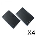 thumbnail image 1 of Paquete de 3-4 2 soportes para pilas AA de alta resistencia con caja de almacenamiento con tapa para electrónica 4 piezas, 1 of 8