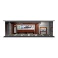 thumbnail image 1 of Vitrina de estacionamiento a escala 1:64, caja de almacenamiento para garaje de vehículos de fundición a presión para figuras de acción, minimuñecas y Tema de la parada de autobús, 1 of 8