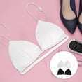 thumbnail image 3 of 2 bralettes triangulares para mujer, sin costuras ni aros., 3 of 7