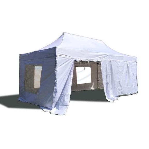 Speedy Tent Sidewall Kit Only, White, 50mm, 10 ft x 20 ft