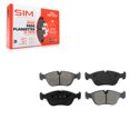 thumbnail image 1 of SIM Front Semi-Metallic Disc Brake Pads SIM-618 for Car Volvo S70 850 V70 C70, 1 of 8