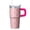 Texture-90, variant on 20oz Insulated Stainless Steel Travel Cup With Handle Geometric Design Leak Proof Double Wall Tumbler With Straw
