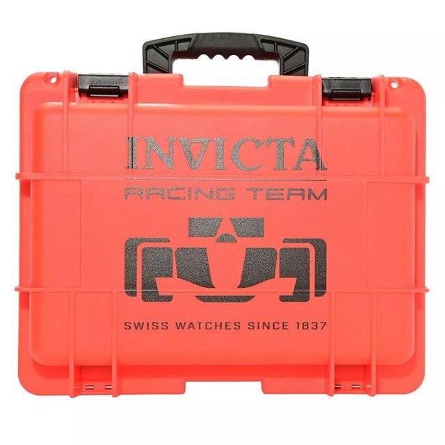 Invicta DC8RT-RED Boîte de Collection 8 Emplacements-Équipe de Course Rouge