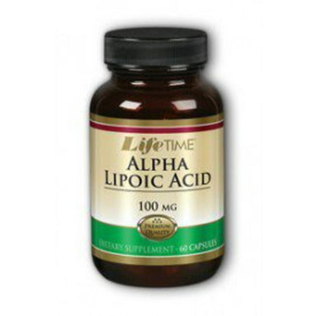 Acide alpha-lipoïque 100mg Pharmaceutical Grade Lifetime 60 Caps