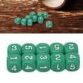 thumbnail image 4 of Set of 20pcs 6 Sides , Made of Excellent Plastic with Bright Colors and Round Corner Design, Not Easy to Wear or Fade, 1.6 X 1.6 X 1.6cm, Suitable for Board Games, Number, 4 of 7