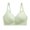 Green, variant on Turilly Bras Womens V Neck Wireless Bra With Adjustable Straps And Breathable Hollow Padding Everyday Bras