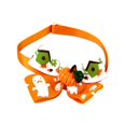 thumbnail image 1 of Collier Ras du Cou pour Chat, Nœud Papillon d'Automne Halloween avec Attaches Réglables pour Chien, Action B, 1 of 9