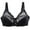 Black, variant on Push up Bras for Women Lightweight Underwire Plus Size Lace Womens Bras Breathable 38D-46D 36E-48E 36F-48F