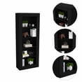 thumbnail image 3 of Nmkwnr 5 Shelf Storage Stand Bookcase Bookshelf for Home, Office, Black, 3 of 6