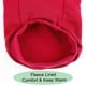thumbnail image 5 of Sudadera para perro con capucha, ropa para mascotas de primavera/otoño/invierno, abrigo cálido rojo XXL, 5 of 7