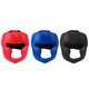 thumbnail image 5 of Eigraketly Casco de kick boxing ajustable para un ajuste fácil y seguro Casco de kick boxing de cuero duradero Muay Thai Boxeo negro, 5 of 6