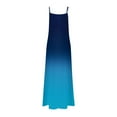 thumbnail image 5 of Ovticza Womens 2024 Casual Sleeveless Sundress Plus Size Loose Tie Dye Long Summer Beach Maxi Dress Sky Blue 3XL, 5 of 5