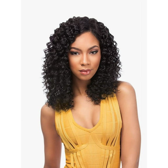 Empire Deep Weave Hair - Virgin Human Hair Extensions Yaki Texture Hair For Weaving And Sew In Styles - DEEP WVG 1 Pack (14 Inch, 30)