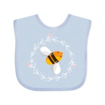 Inktastic Bee Cute Kids Honeybee Girls Baby Bib