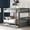 Gray, variant on Family-friendly bunk bed - Designed with safety and functionality in mind