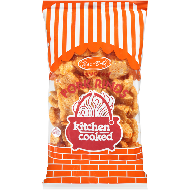 5 oz Kitchen Cooked BBQ Pork Rind