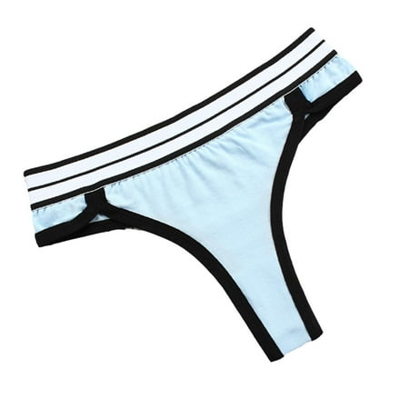 

Rovga Women Lace Panties Dark Blue Hipsters Thongs 1 Pcs Fashion Underwear